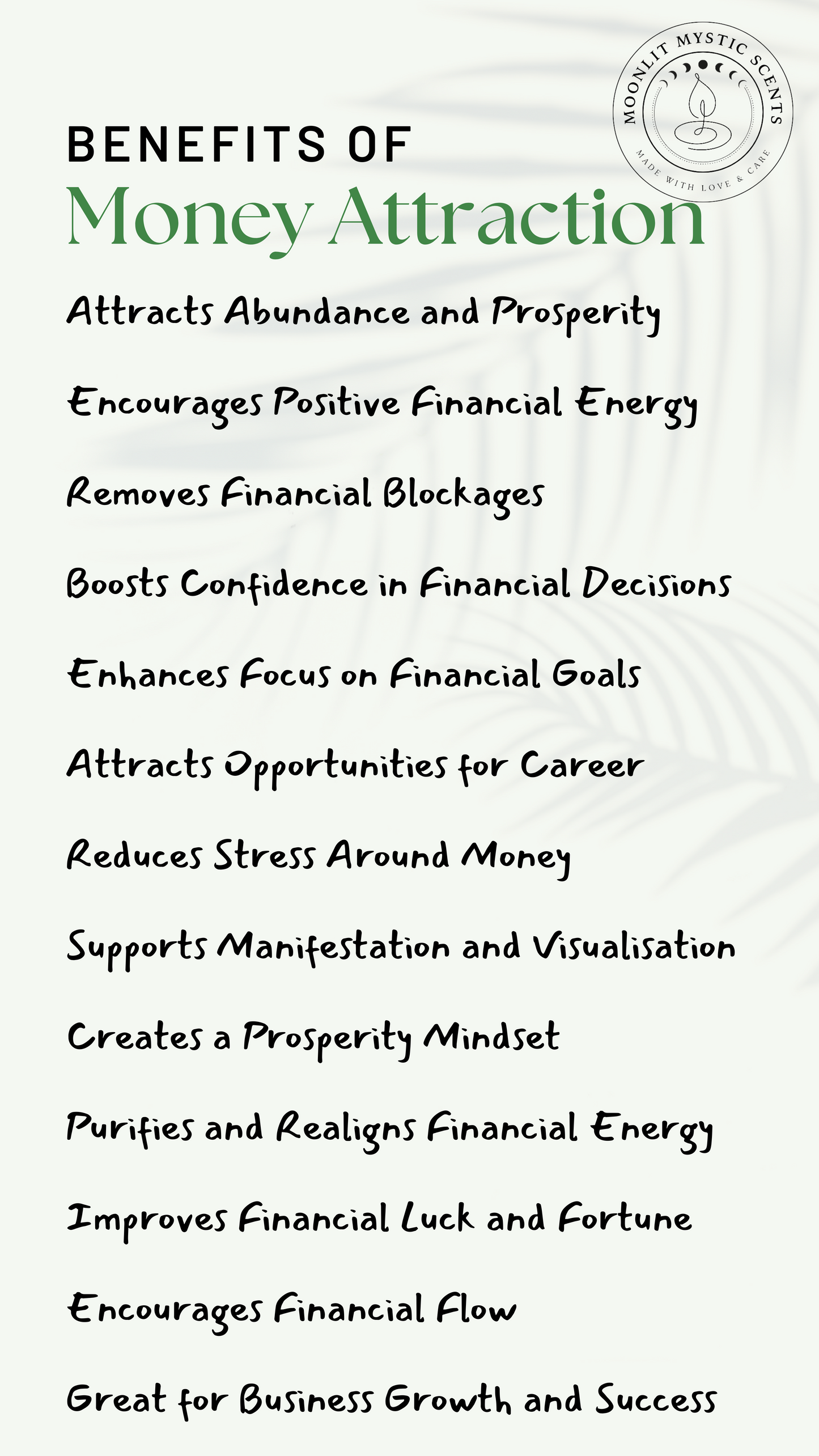 Money Attraction | Intention Jar Candle