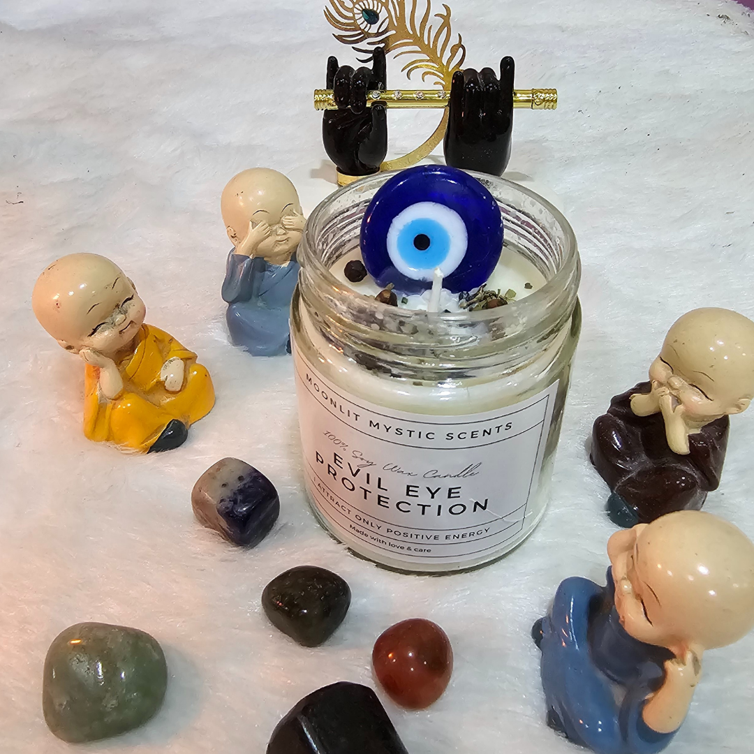 Evil Eye Protection | Intention Jar Candle