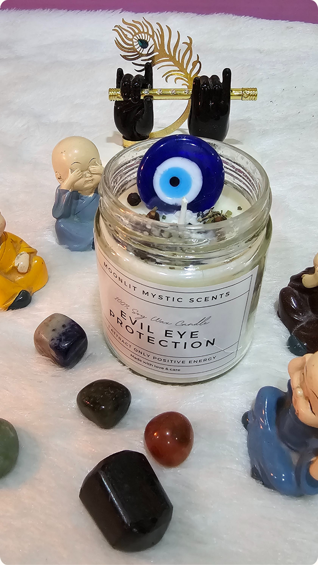Evil Eye Protection | Intention Jar Candle