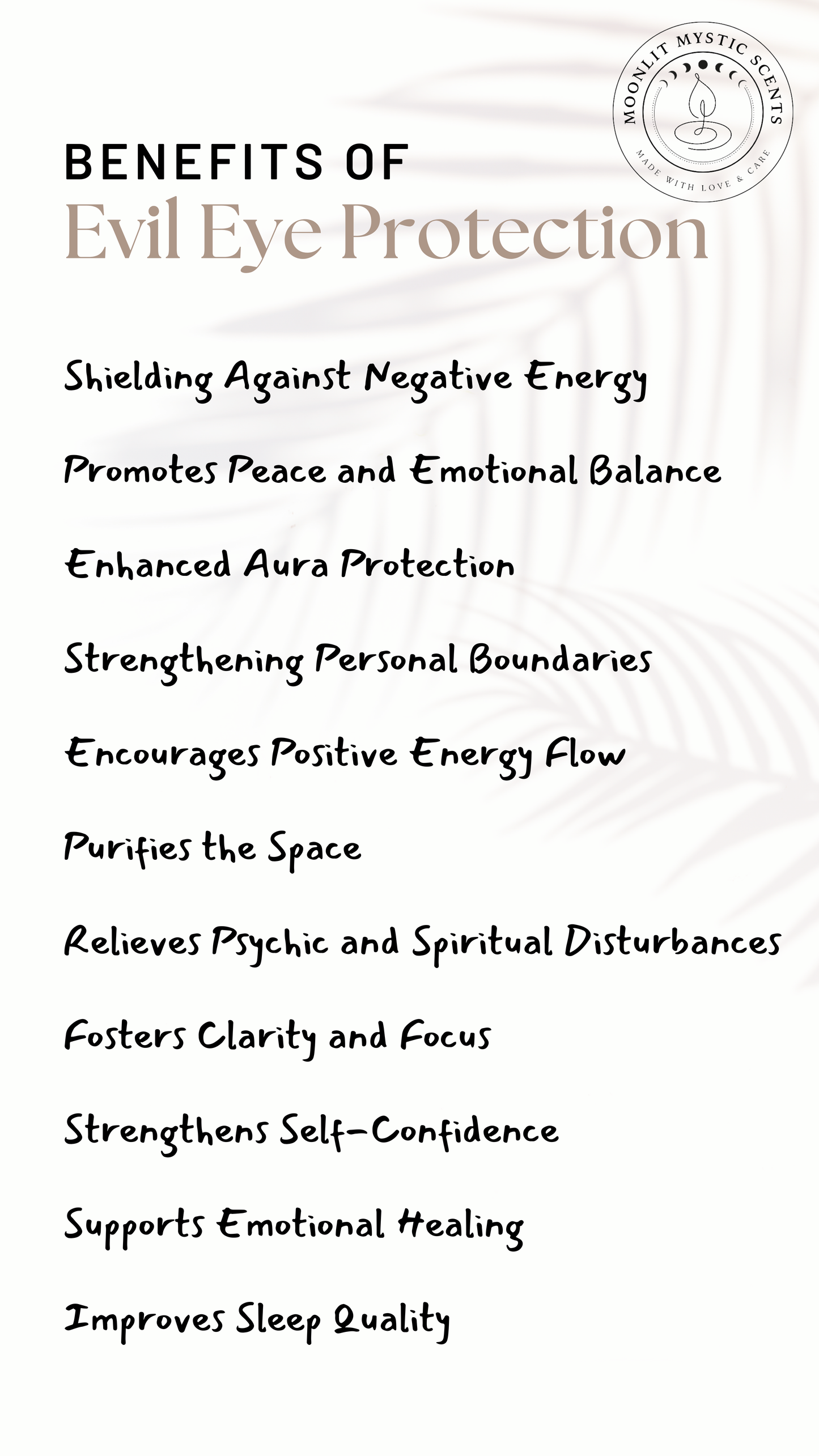 Evil Eye Protection | Intention Jar Candle