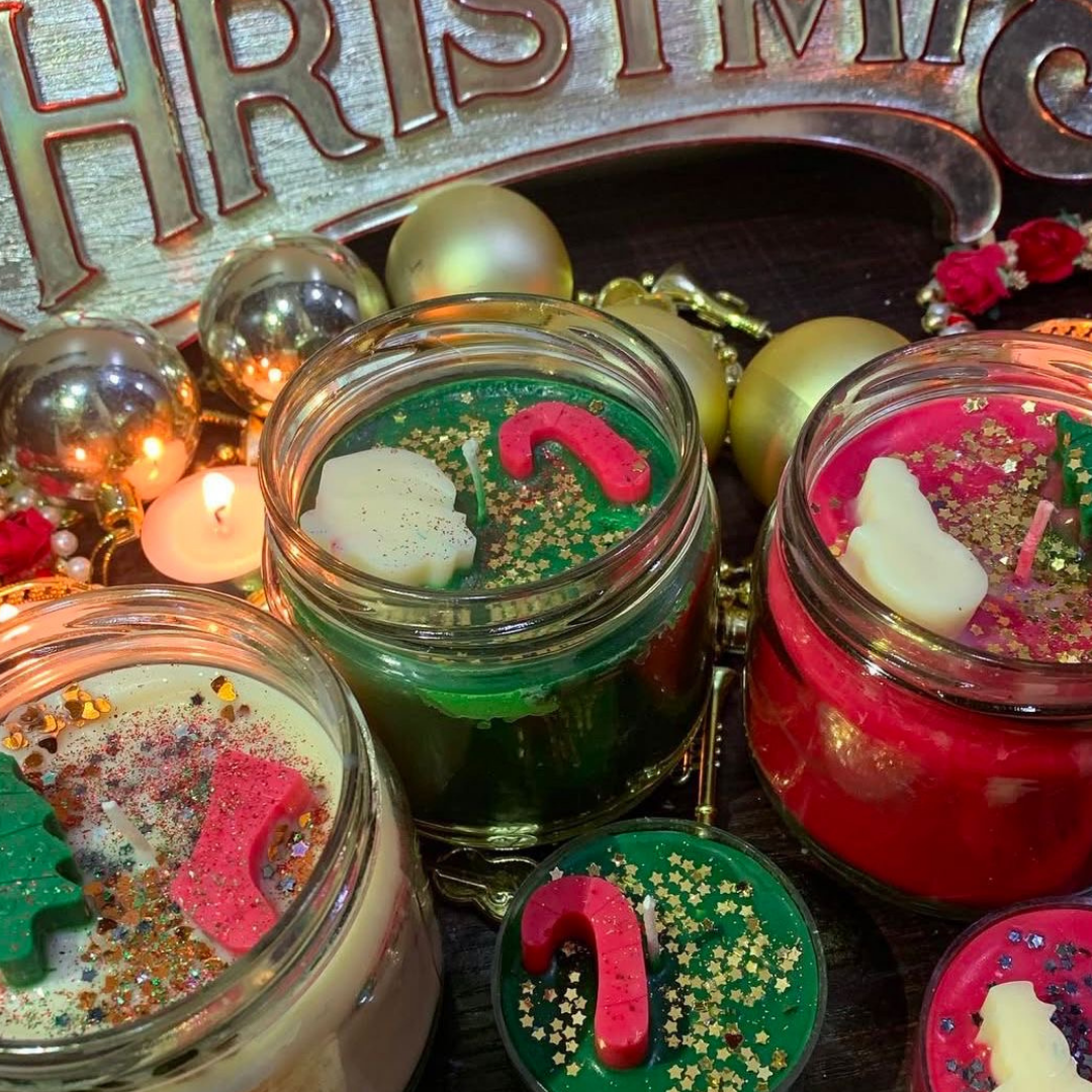 Christmas Jar | Christmas Candle