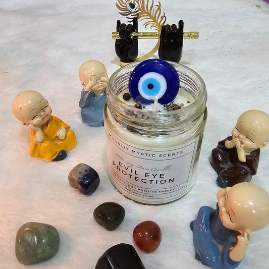 Evil Eye Protection | Intention Jar Candle