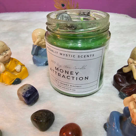 Money Attraction | Intention Jar Candle