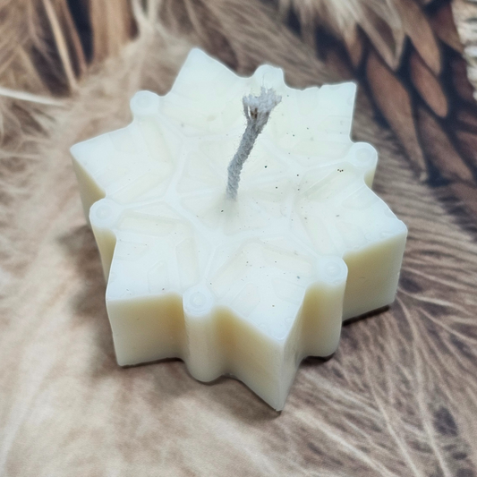Snowflake Candle